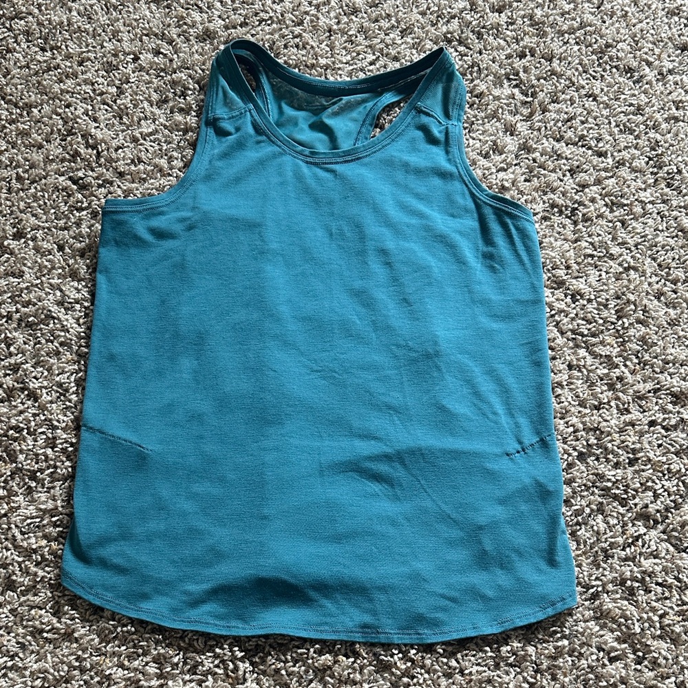 Athleta  Girls' Comeback Tank in Teal size XL/14